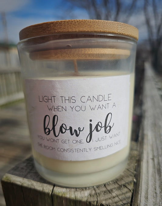 funny candle for him